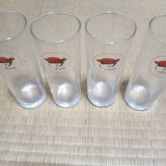 Paris glass4個