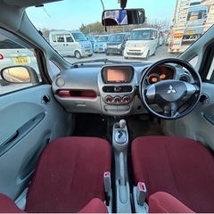 【支払総額9.8万円】i アイターボ車検令和8年3月機関良好 HDDナビ エアコンバッチリ激安ターボ軽自動車！の画像