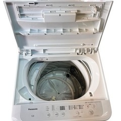 NO.1288 【2021年製】Panasonic 全自動洗濯機 5kg NA-F50B15の画像
