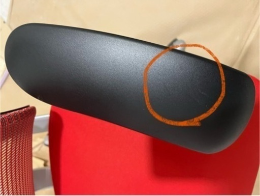 オカムラ コンテッサ　セコンダ(美品) レッド