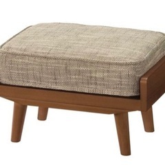 unico ALBERO(アルベロ) ソファ 2シーター ウォールナット オットマン付きの画像