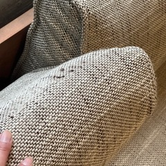 unico ALBERO(アルベロ) ソファ 2シーター ウォールナット オットマン付きの画像