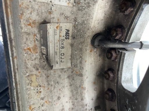 work 15インチ　139.7 5穴　8j -26