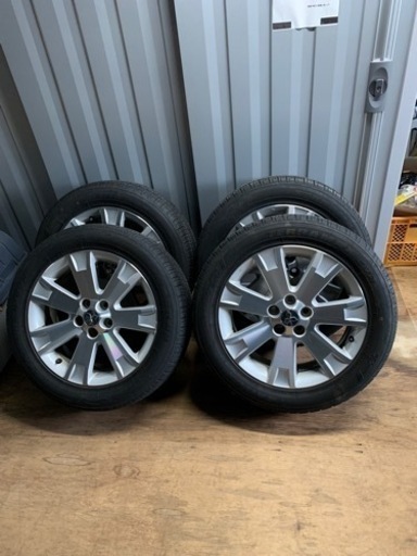 デリカD5純正18インチアルミタイヤセット