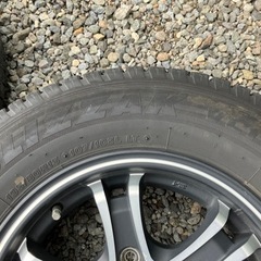 キーラー　ウェッズアドベンチャー　195/80r15 スタッドレス付きアルミホイールの画像
