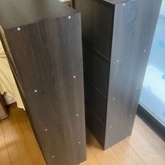 ★扉付 収納棚（４段）「美品」２基なら8,000円の画像