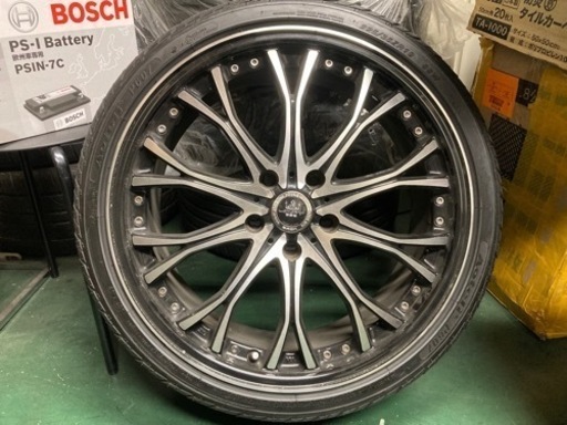 4本セット【ロクサーニ 19インチ 5-114.3 】タイヤ付き