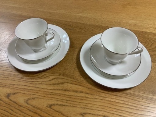 【ウェッジウッド ・6点セット】 カップ（2個）お皿（4枚）生活雑貨 食器 コーヒー、ティー