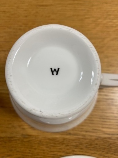 【ウェッジウッド WEDGWOOD・6点セット】 カップ（2個）お皿（4枚）生活雑貨 食器 コーヒー、ティー