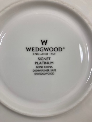 【ウェッジウッド WEDGWOOD・6点セット】 カップ（2個）お皿（4枚）生活雑貨 食器 コーヒー、ティー