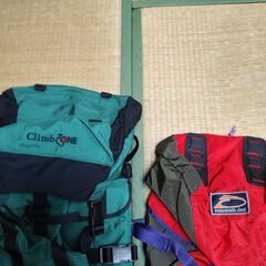 登山用リュック　大　小