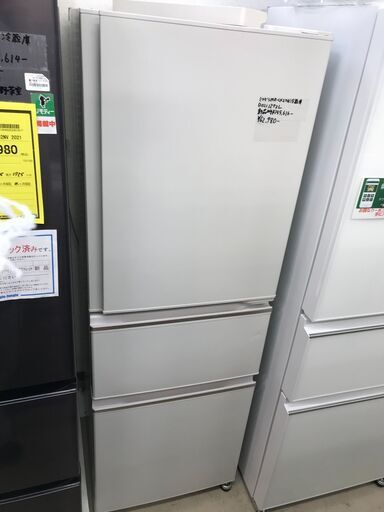 値下げしました！ ミツビシ 三菱 冷蔵庫 MR-CX27G 2021年製 大型冷蔵庫 高年式 大容量 ビッグフリーザー 氷点下ストッカー ファミリータイプ 272L 自動製氷機能 クリーニング済 堺市 石津【ジャングルジャングルサカイ石津店】