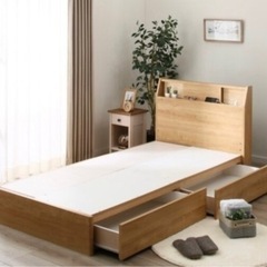 家具 ベッド シングルベッド