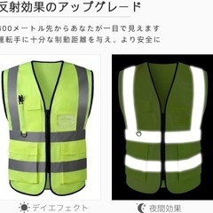 警告チョッキ 3XLサイズの画像