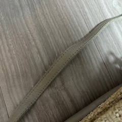 麻ショルダーバッグ　クラッチバッグの画像