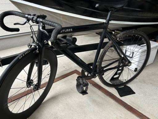 LEADER BIKES X BROTURES X afterbaseのトリプルコラボ カスタム  721 ピストバイク