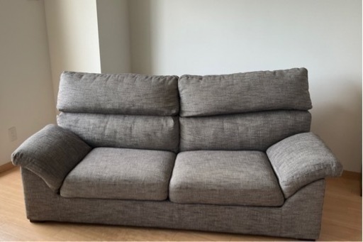 【再値下げ　3万円以上→1万円】ニトリ　3人掛けソファ