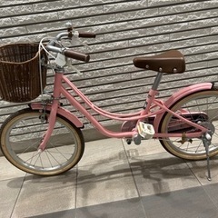 18インチ 子供用自転車 ピンク