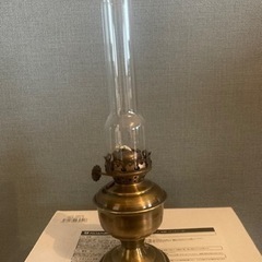ハイランダー　ガラストップランプ（オイルランタン）の画像