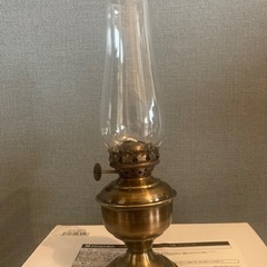 ハイランダー　ガラストップランプ（オイルランタン）の画像
