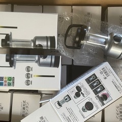 防災　節電グッズ　LED調光式ランタン 約9×9×16cmの画像