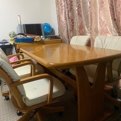 【値下げしました！】家具 ダイニングセットの画像
