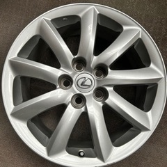TOYOTA レクサス250h 純正ホイール　　ゴムバルブ新品交換済み