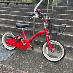 自転車　キッズ　アサヒ　14インチ　　の画像