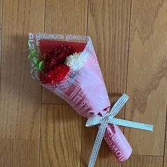  マガジンラック 折りたたみ 収納ボックス 布製　お花付の画像