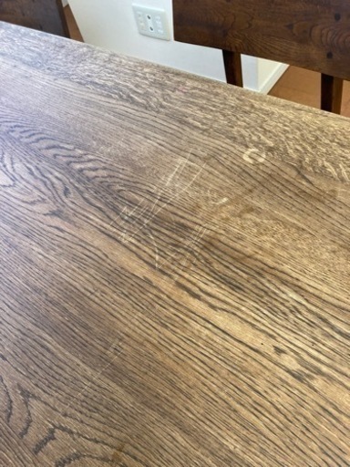 家具 ダイニングセット  約160cm x 80cm 高さ 70cm机と椅子4点セット