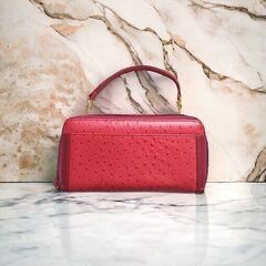 【未使用】ニコルサンジル長財布　赤の画像