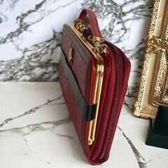 【未使用】ニコルサンジル長財布　赤の画像