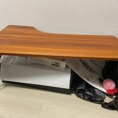 家具　床上桌 テーブル 小折りたたみ テーブル