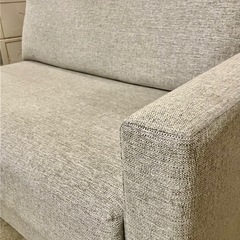 売約済み【池上店 4/12 OPEN】 ケユカ KEYUCA ソファ sofa カウチソファ Accodo アコード ソファ 1p 1.5p 1人掛け 2人掛け 一人暮らし イージーソファ ローソファ グレー  北欧  🚚運搬無料エリア有 / 大田区 リサイクルショップ 🪜Lumberroom - ランバールーム - 池上店 / 池上駅 大森駅 蒲田駅 最寄り🪜の画像