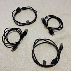 ウォークマン純正　USBケーブル　4本