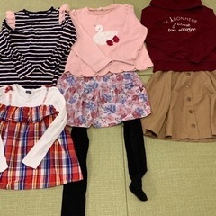 【値下げしました！】ブランド子ども服140センチ　上下6点まとめ売りの画像