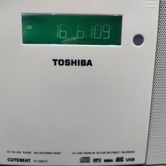 TOSHIBA 東芝 TY-CRX71 SD/USB/CDラジオの画像