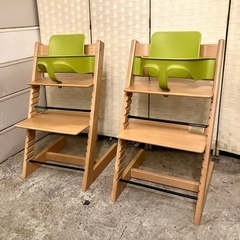 売約済》 STOKKE ストッケ ガード付き トリップトラップ ベビーチェア
