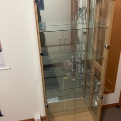 LED付きコレクションケース　鍵付き　　の画像