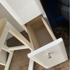 ニトリ　 三面鏡ドレッサー(クレール WH)の画像