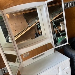 ニトリ　 三面鏡ドレッサー(クレール WH)の画像