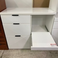 【愛品館 江戸川店 キッチン収納】NITORI（ニトリ）キッチンカウンター ID:159-019380-007の画像