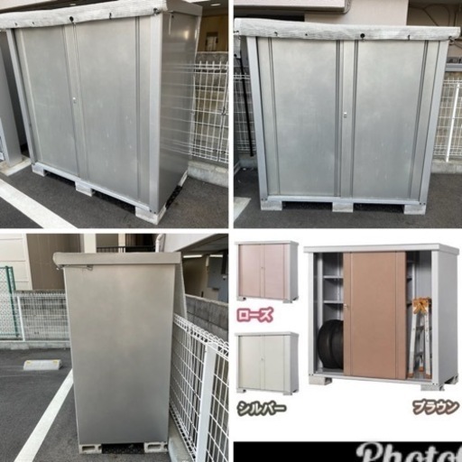  大阪市内直接引き取りのみ！　タカヤマ 物置1550×820×1500mm 美品