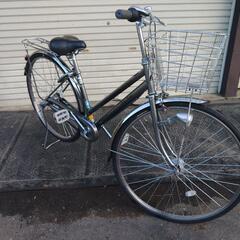 自転車　２７インチ　美品　通学、通勤用に　長野市の画像