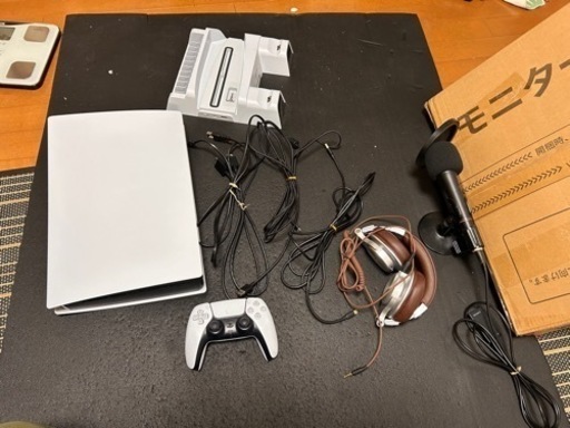 【運送します】【説明文必読】PS5 cf1-100b01 /マイク/ヘッドホン/psスタンド