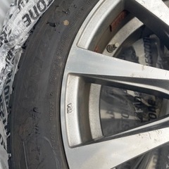 235/55R20 スタッドレスタイヤホイール　4本セット　20インチの画像