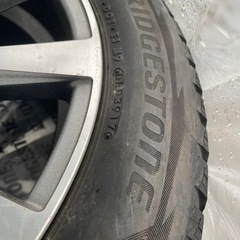 235/55R20 スタッドレスタイヤホイール　4本セット　20インチの画像