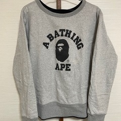 【希少】A BATHING APE 4面スウェット