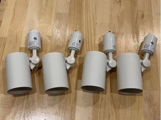 ライティングバー用 LEDスポットライト 電球色 アイボリー
