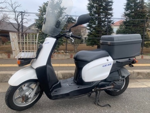 36⭐️ギア⭐️オイル交換済み、 テールランプバルブ新品、 バッテリー充電済み、 クーラント補充、ヤマハ、YAMAHA、原付、バイク